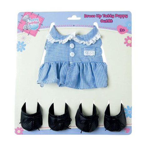 Tatty Puppy Dress Up School Coat And Shoes £6.00